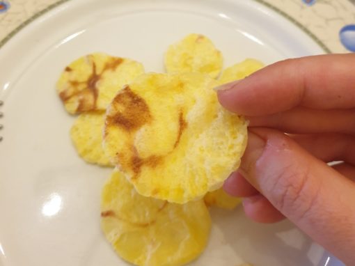 Chips di patate al microonde