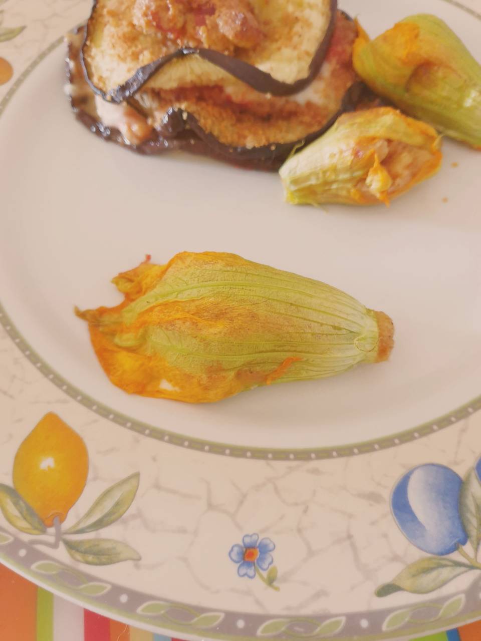 Fiori di zucchina ripieni