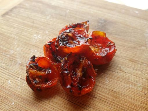 Pomodori confit cotti nella friggitrice ad aria